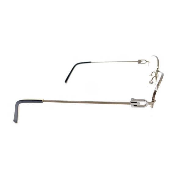 Gucci GG 2728 QC7 Brown Half Rim Eyeglasses Frames 49-17 130 Italy Designer - Picture 4 of 12